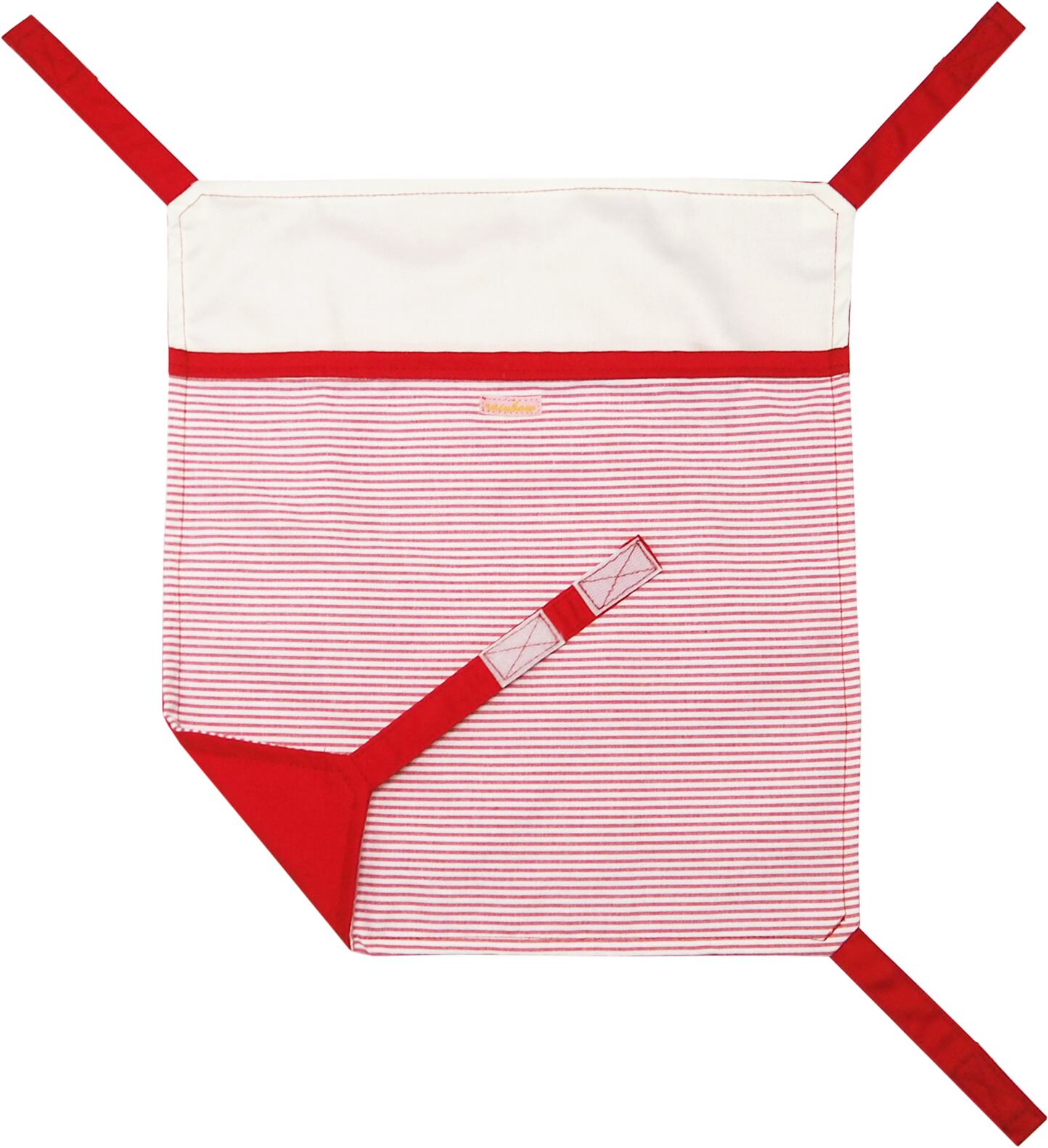 【フェレット用品】もぐれるしましまハンモック　レッド/ブルー