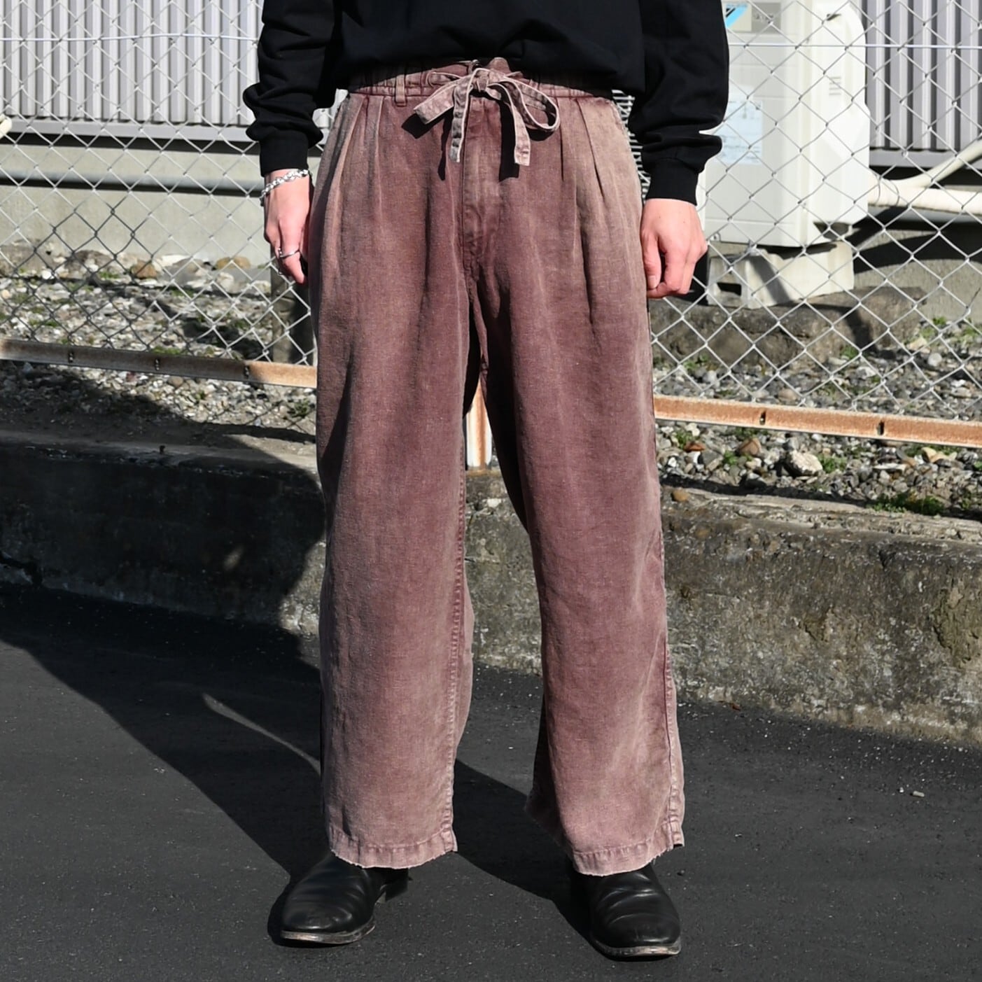 ANACHRONORM(アナクロノーム)フレンチリネン新作セットアップ