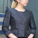 .RENE NO COLLAR BOLERO JACKET MADE IN JAPAN/ルネノーカラーボレロジャケット 2000000029092