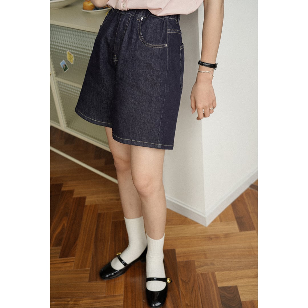 high waist loose slim retro straight pants