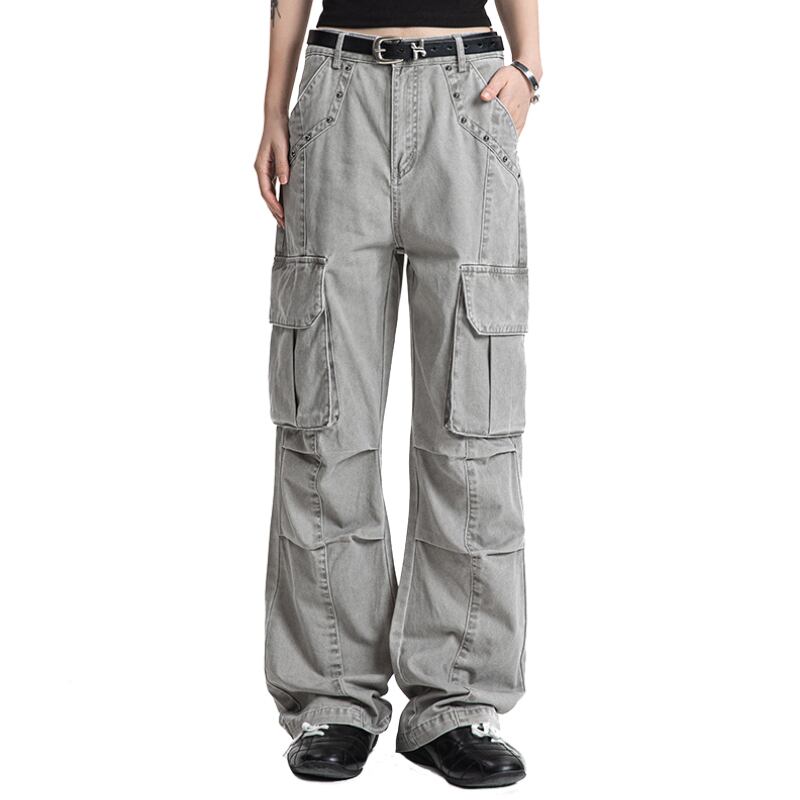 "Spot" High Street Loose Pants