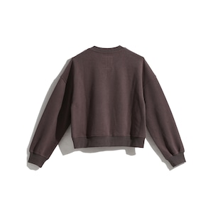 SALE 送料無料【HIPANDA ハイパンダ】メンズ ワンポイント ラインストーン クルーネック スウェット トレーナー MEN'S RHINESTONE CREW NECK SWEAT  SHIRT / BROWN・WHITE・BEIGE