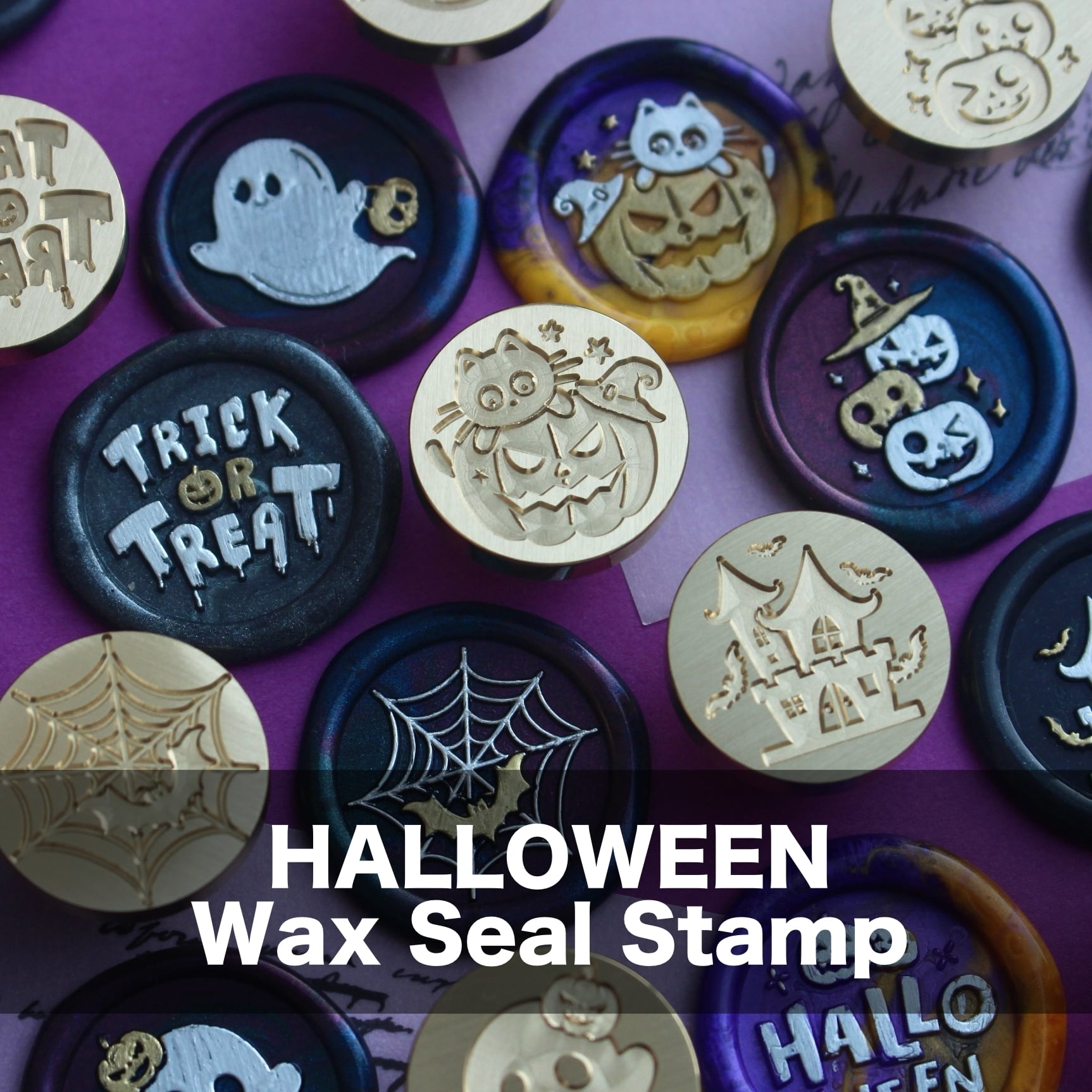 【再販売】Halloween Wax Seal Stamp【全8種】