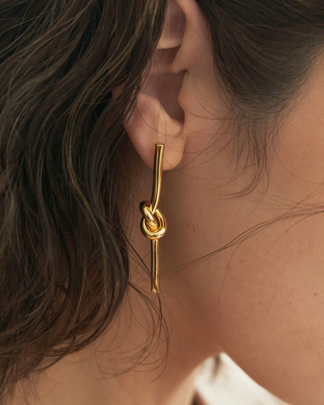 316L knot line pierce【GOLD】#p40