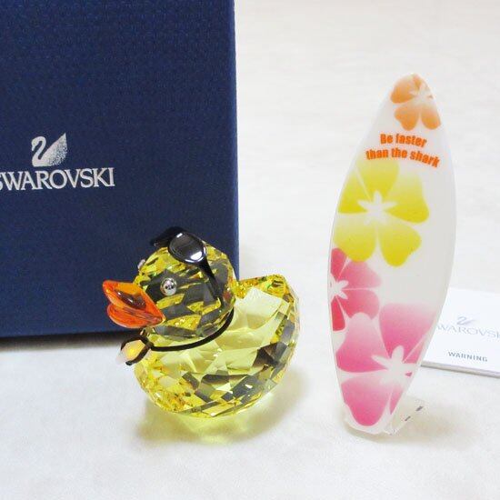 スワロフスキー 「ハッピーダック サニースティーヴ」（Happy Duck