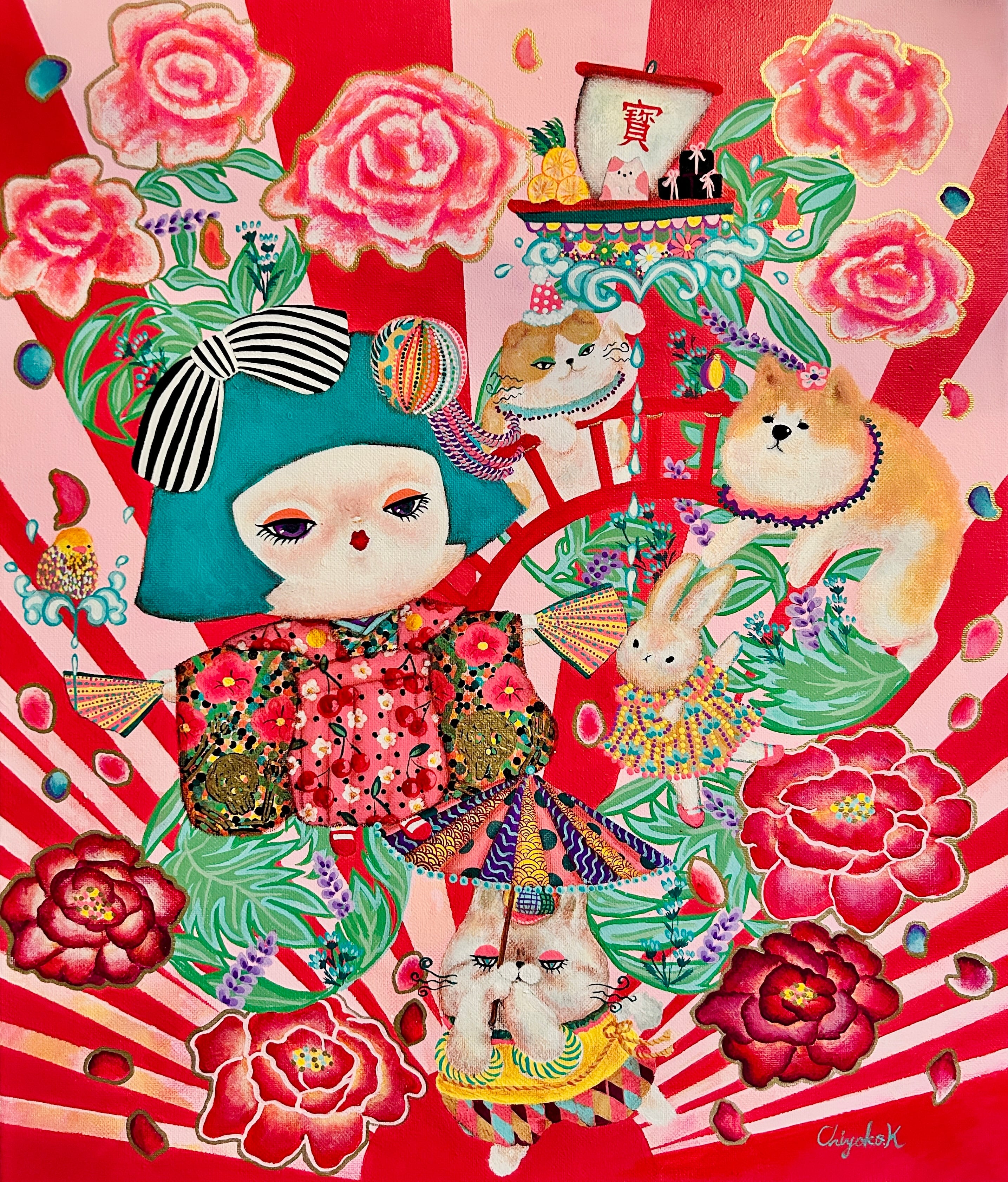 「Profusion Splash」限定キャンバスプリント　Limited edition fine print