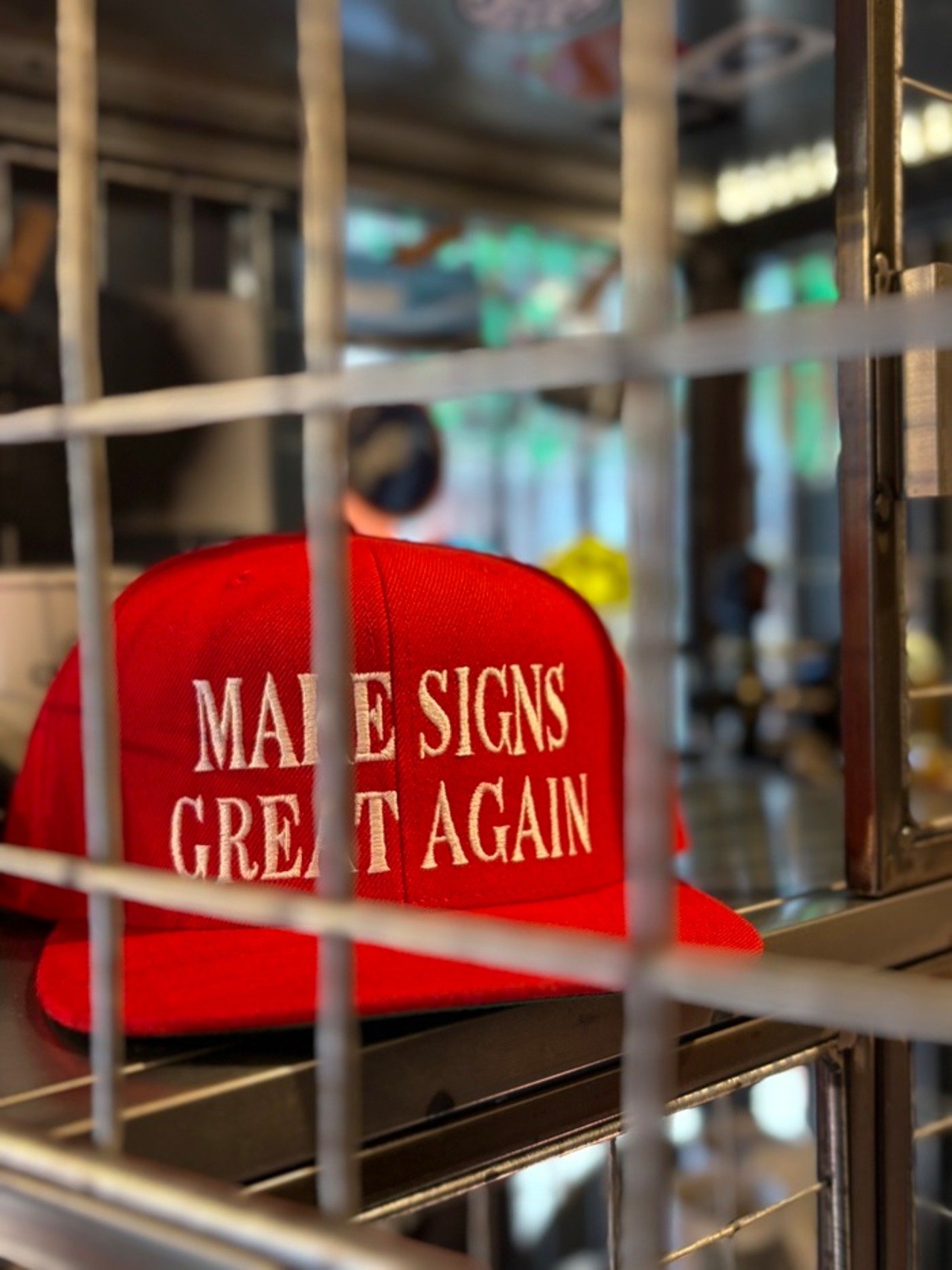BEAT.F.P.G / MAKE SIGNS GREAT AGAIN BASE BALL CAP / CAP / キャップ - 6
