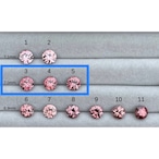 ダイヤモンドカット ブラウニッシュピンクジルコン 7.0mm - タンザニア産