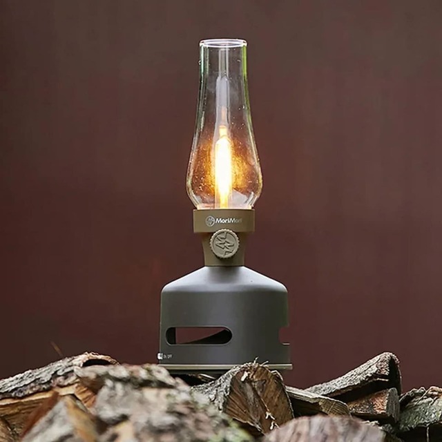 【MoriMori】 LED ランタンスピーカー S1  URBAN SPORTS  ダークブラウン  ワイヤレス Bluetooth ロウソクの灯り
