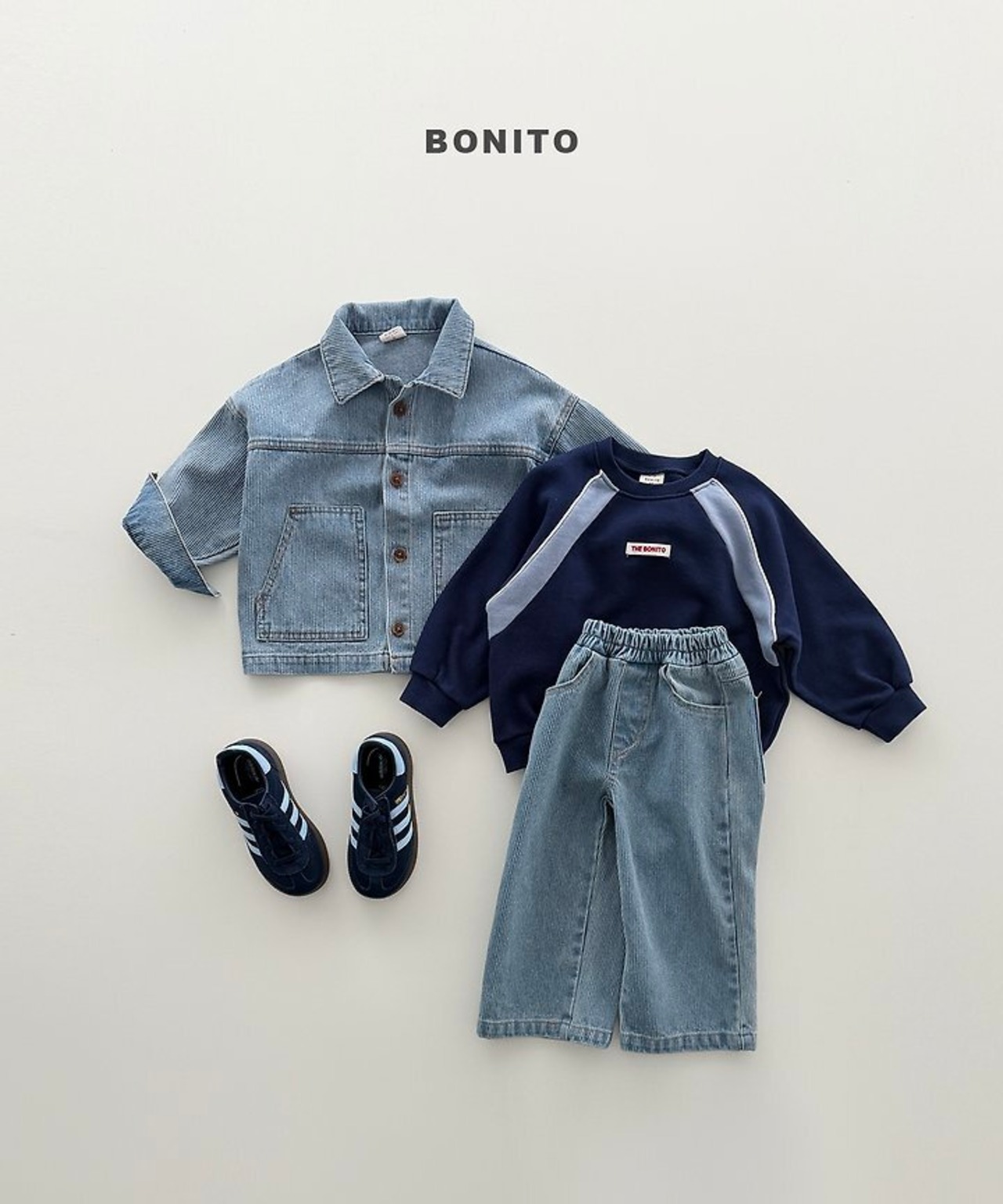 【取寄/韓国直送】BONITO 26/ATラグランラインMTM｜夏服｜韓国子供服