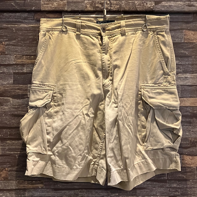 RALPH LAUREN CHINO CARGO SHORTS BEIGE
