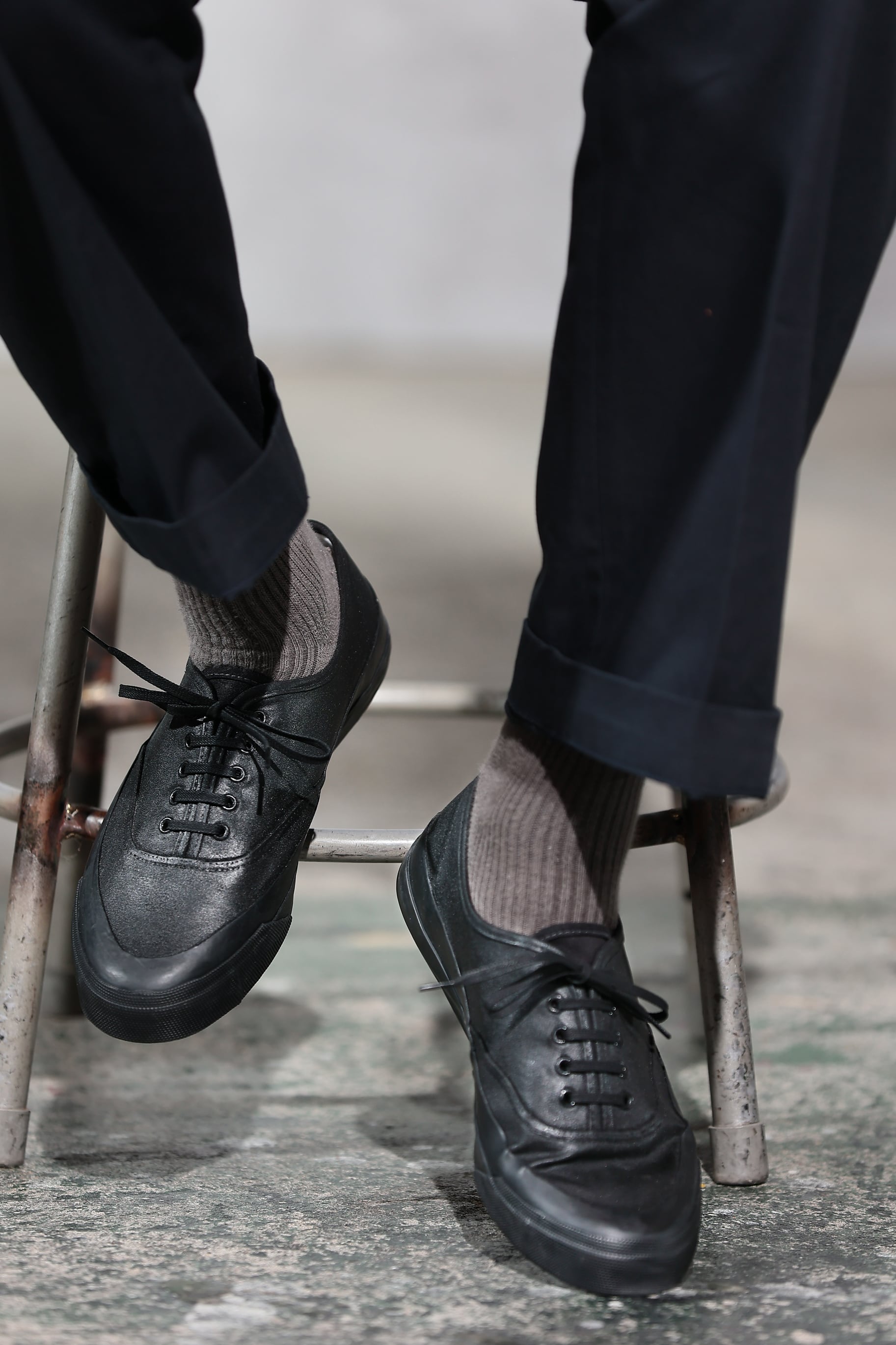 靴 ACVM WAXED COTTON P-DECK SHOES WAXED COTTON P-DECK SHOES | Peanuts&Co