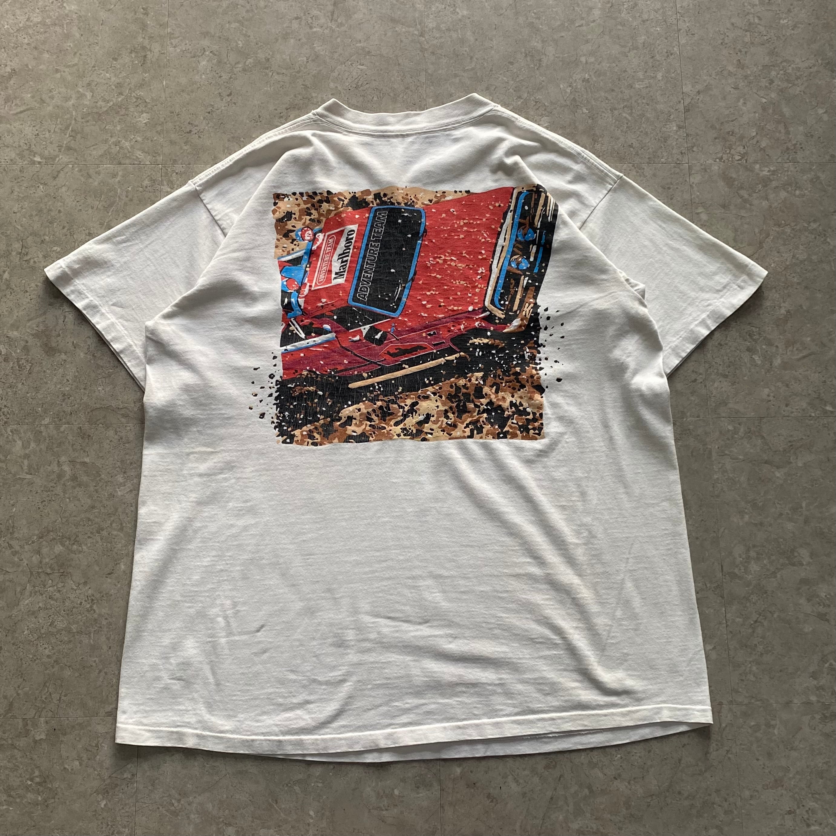 90s Marlboro "ADVENTURE TEAM" pocket T-shirt【仙台店】