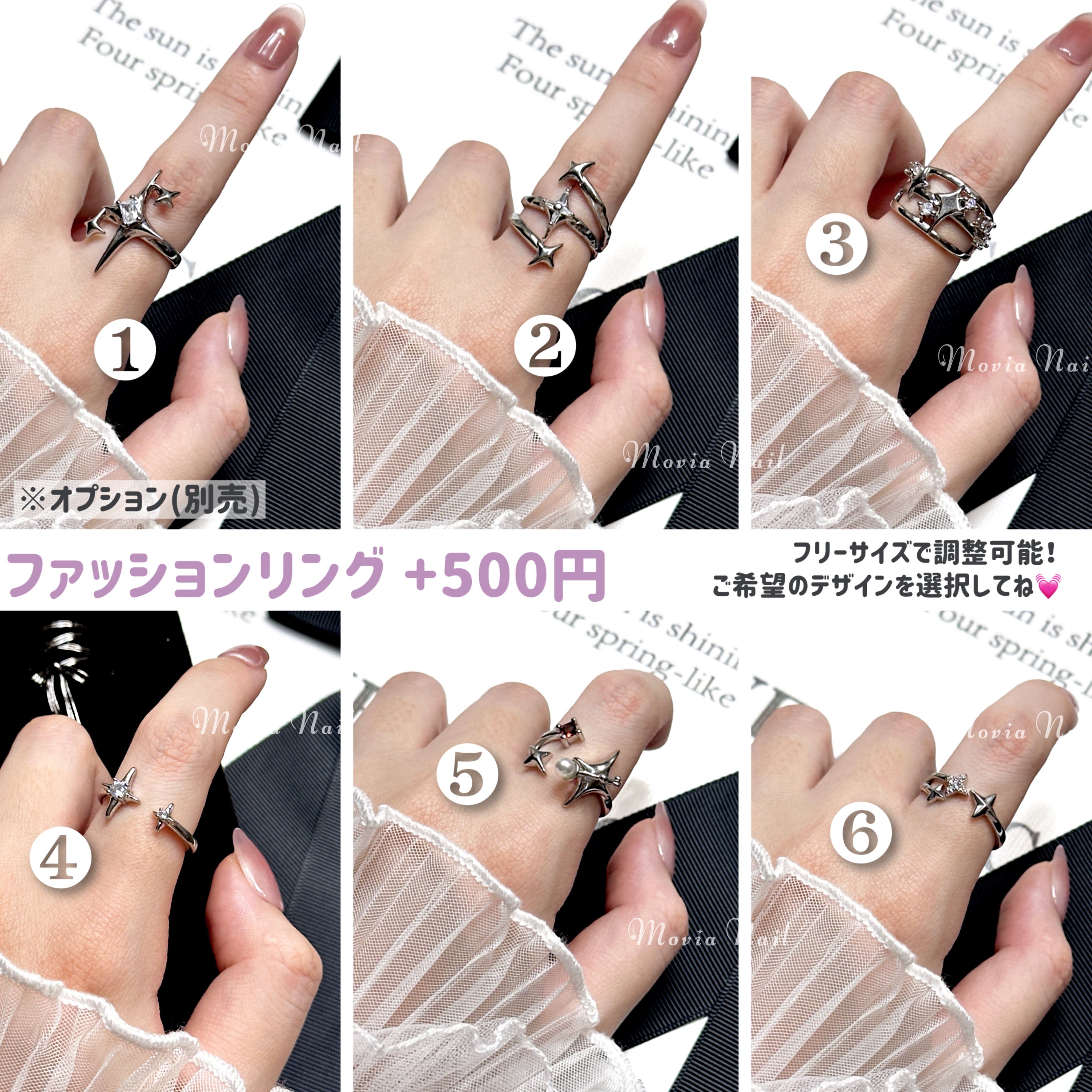 ネイルチップ オーダー ミラー マグネット 埋めつくし シルバー Y2K メタル BK No.0416【ロングポイント】ブラック黒シルバー銀マグネット液体金属