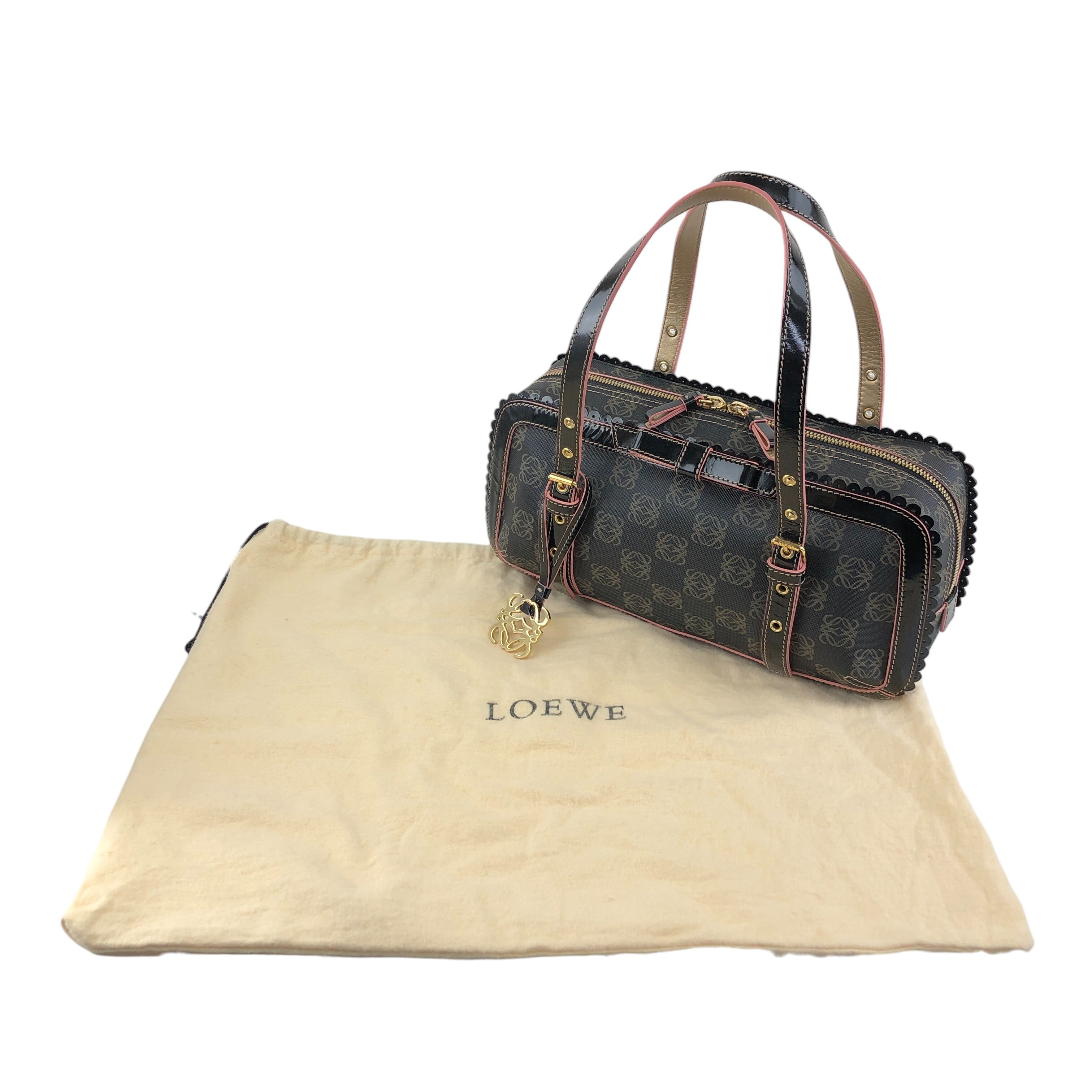LOEWE ロエベ ドクターバッグ ボストンバッグ モノグラム ヴィンテージ VINTAGE LOEWE/ロエベ】ボストンバッグ（ボストンバッグ）｜DECOUVERTE