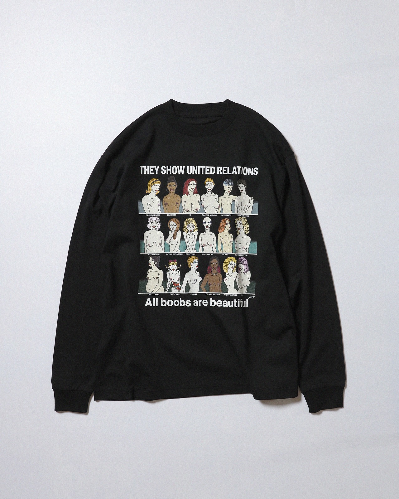 WV / All boobs are beautiful T-shirt - Black Osaka Exclusive