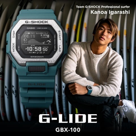 CASIO G-SHOCK G-LIDE GBX-100-2 Bluetooth