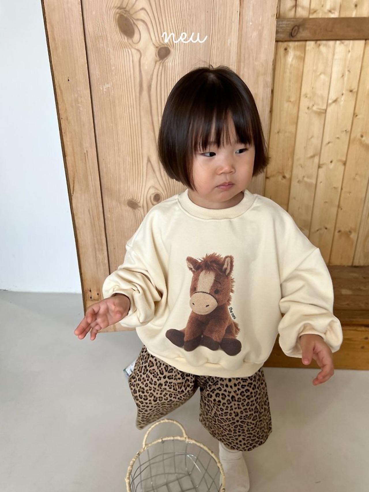 【取寄】Neu オータムバミューダパンツ｜秋服｜韓国子供服 ｜26/AT