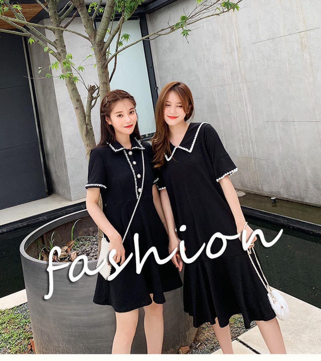 新品 カラーブラックシフォン 韓国 オルチャン K-POP アイドル 