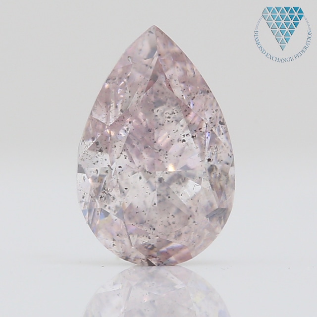 0.5 ct FANCY LIGHT  BROWN-PINK I1 PEAR GIA 天然  ダイヤモンド ルース