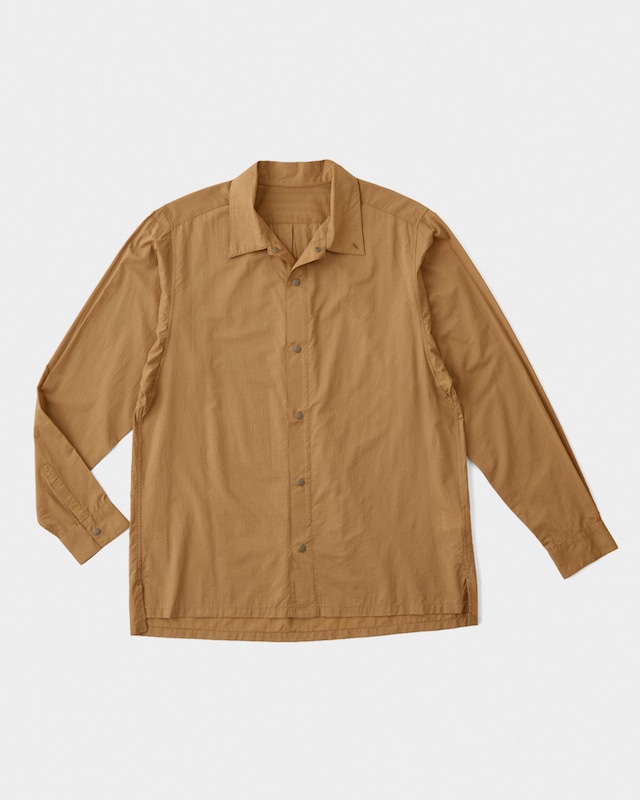 山と道 ／  Kami Shirt - Men #Brown Sugar