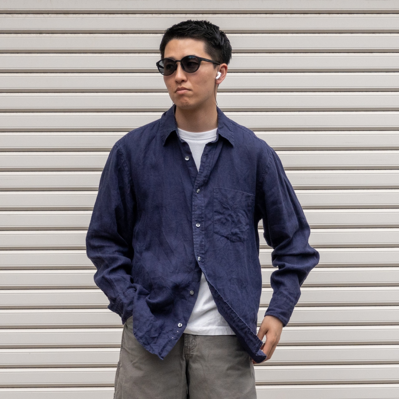 1999s OLD GAP linen shirt