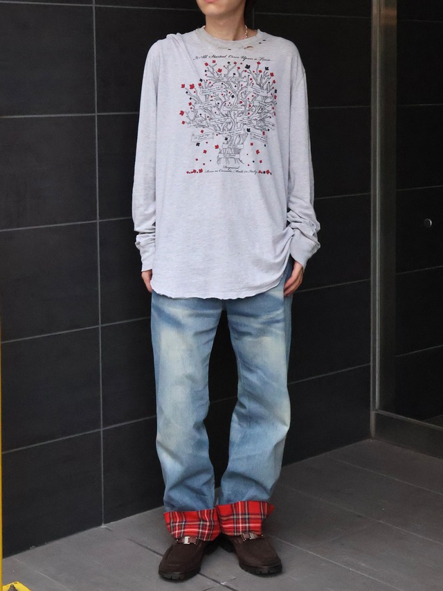【junya watanabe×levi's】roll up design denim pants