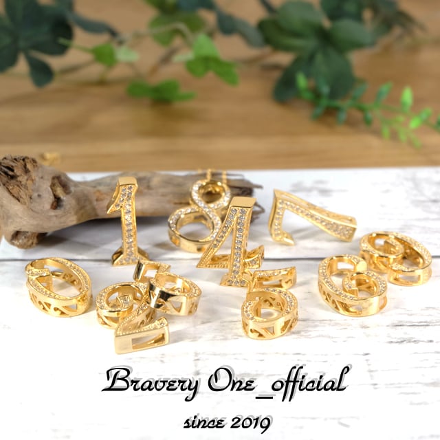 【Bravery One】Number Necklace