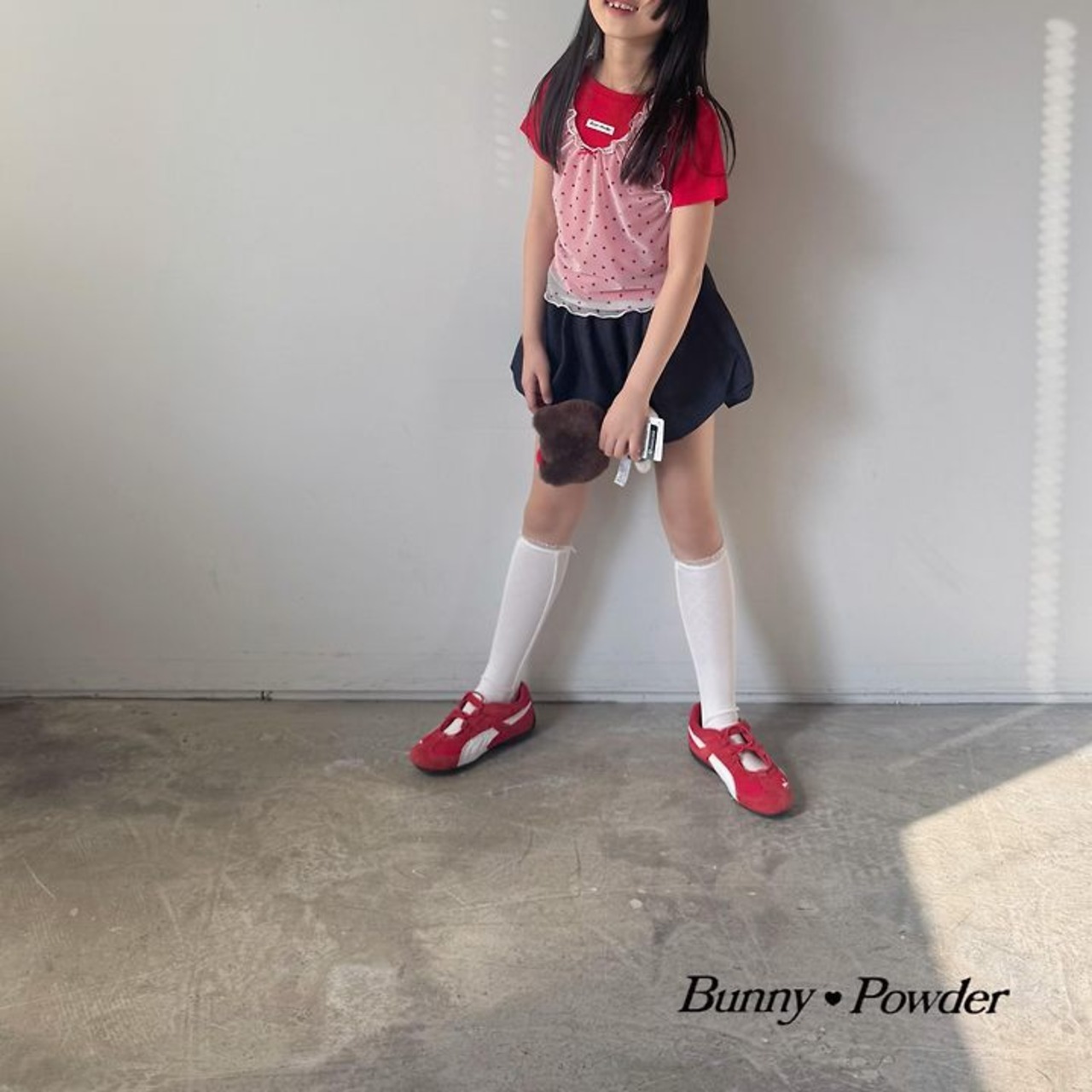 [Bunny Powder] Feature) Lace Knee Socks / [버니파우더] 기획)레이스니삭스