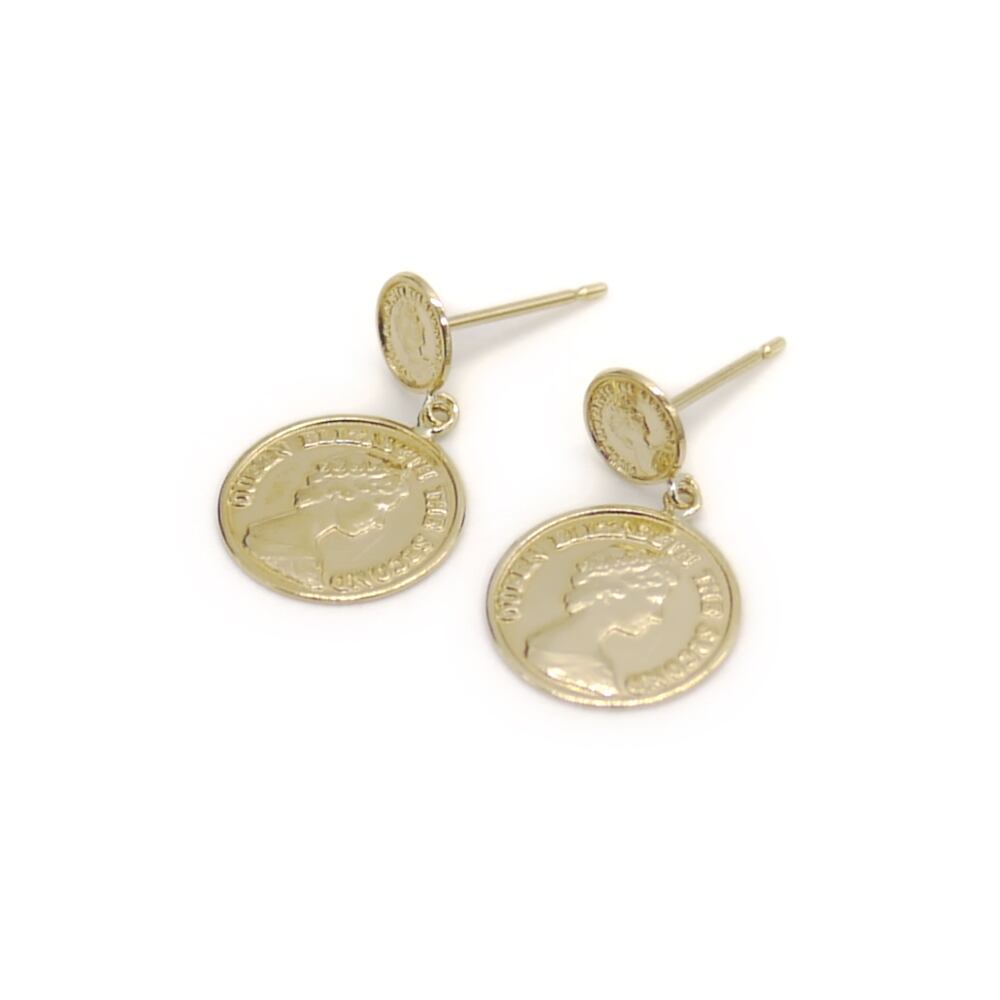 K18 ダイヤモンド スイングピアス 18金 スタッドピアス Y03476