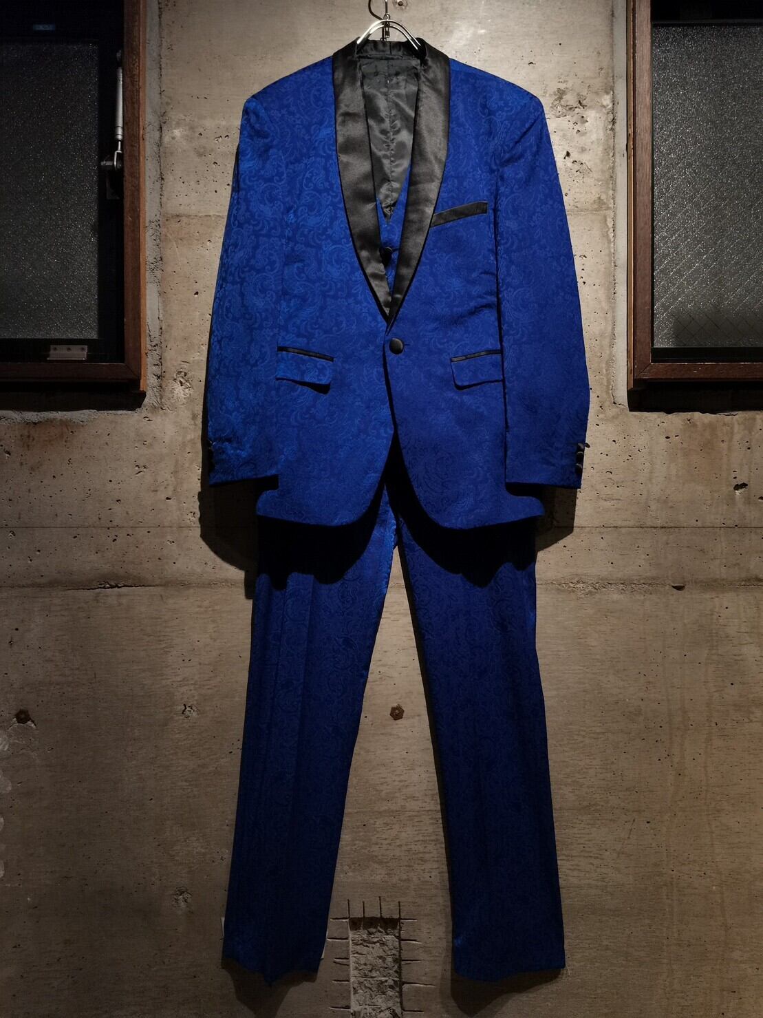 Caka】Beautiful Arabesque Pattern Vintage Loose Tuxedo Setup 