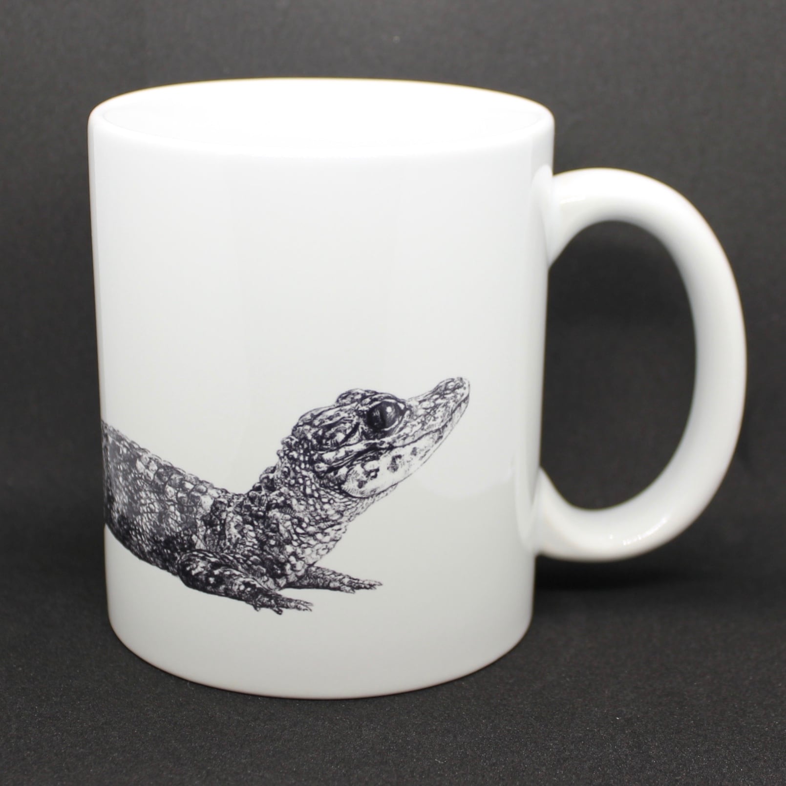 ワニ マグカップ ＜雨宮ひかるさんデザイン＞ | 熱川バナナワニ園 売店