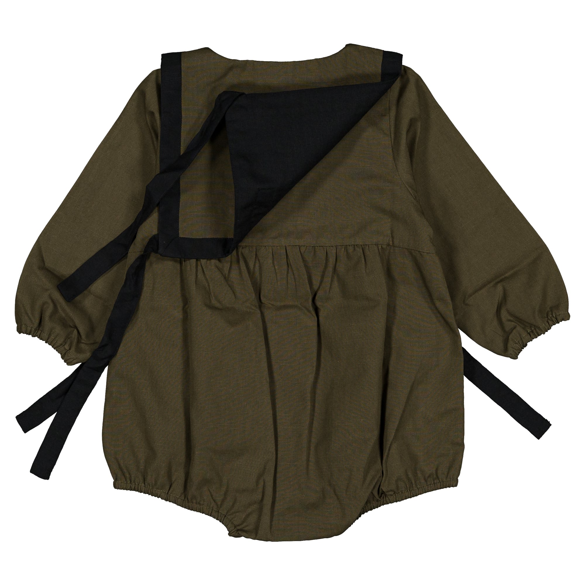 【予約/送料無料】Romper ALMA - green / Maison Marelle