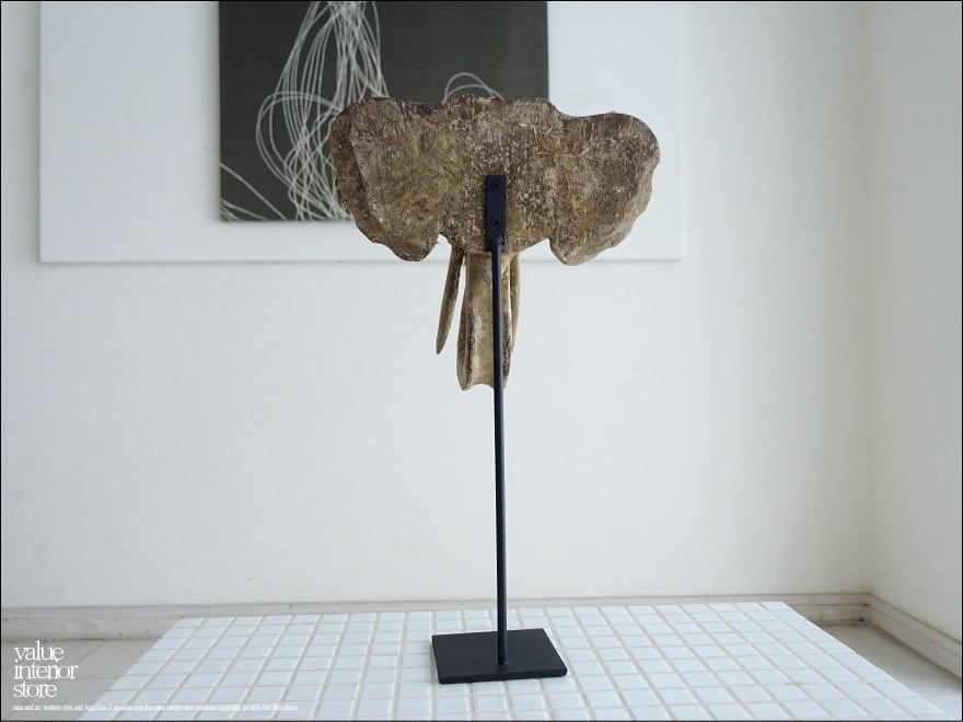 象のオブジェ ゾウ 置物 装飾 立体アート カフェ装飾 飾り