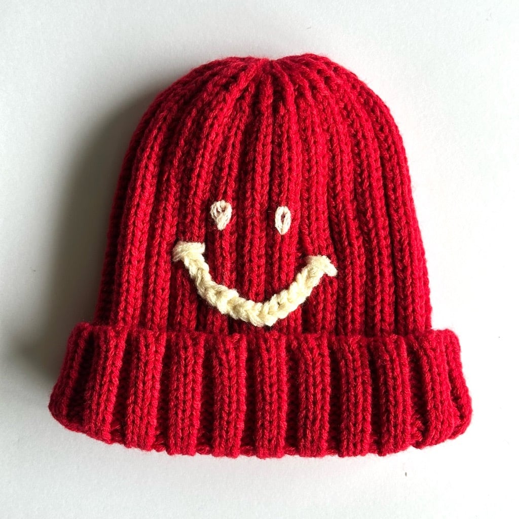 NeWo Smile Watch Cap【48-54cm】Red