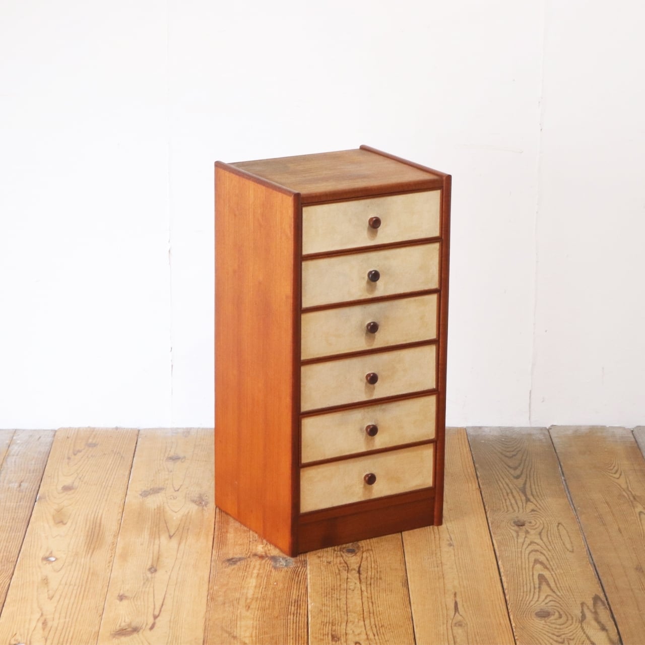 松本民芸家具 E-33型 ローチェスト ミズメザクラ無垢材 ローボード