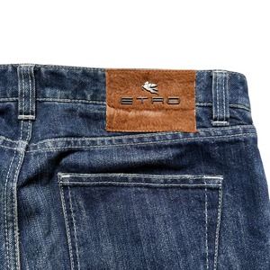 ETRO glitter denim pants