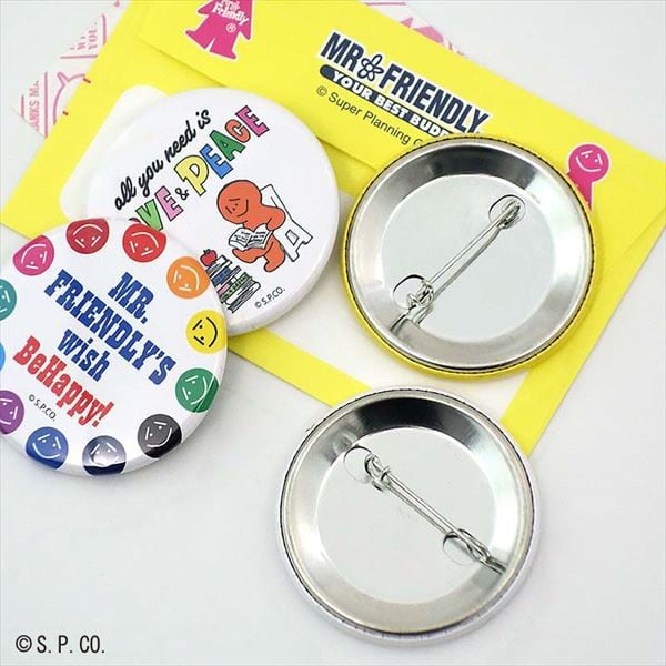 ミスターフレンドリー Mr.Friendly バッジ 通販 ミスターフレンドリー