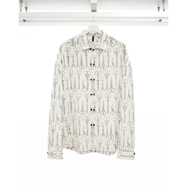 [ISŌ：位相] (イソウ) ISO-083-SHT Printed Long-Sleeve Shirt