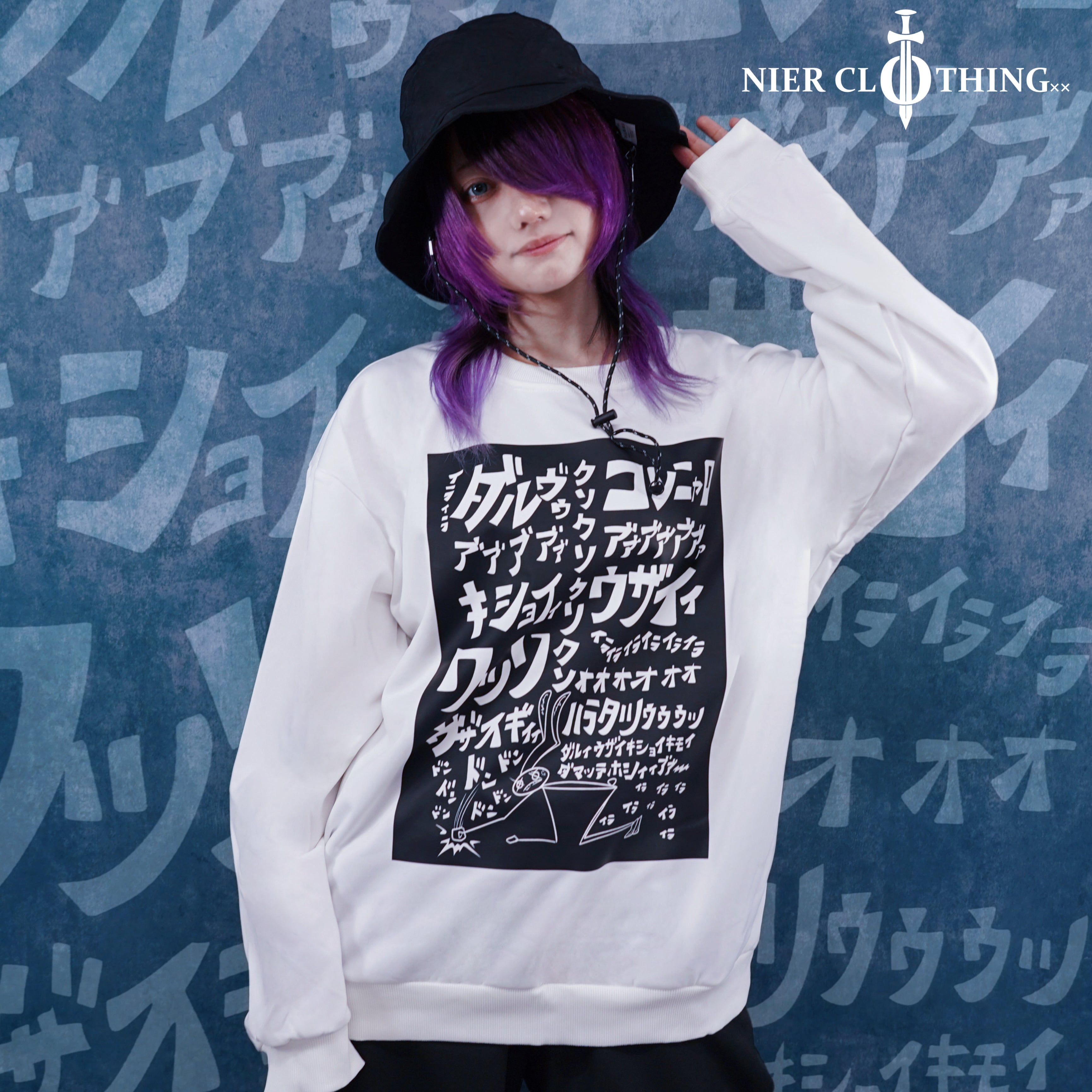 月初限定超大特価》ANGRY RABBIT LONG SLEEVE TOPS | NIER CLOTHING