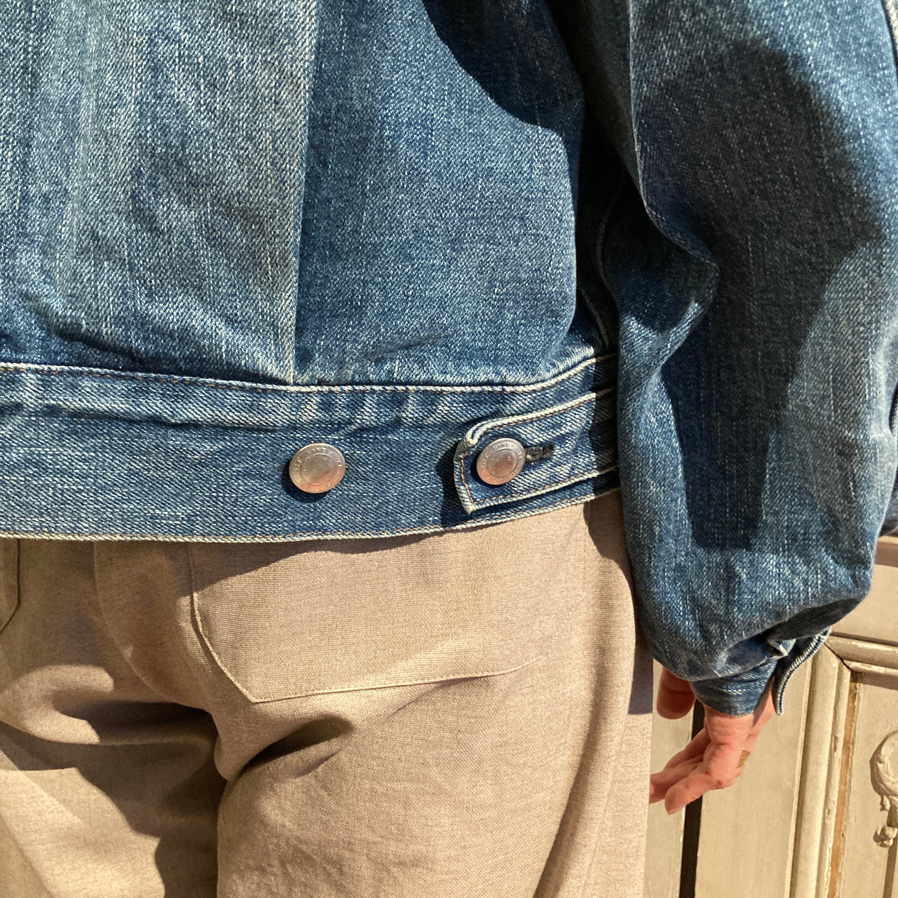 HYKE【ハイク】 BALLOON SLEEVE DENIM JACKET TYPE2 (17560) | glamour