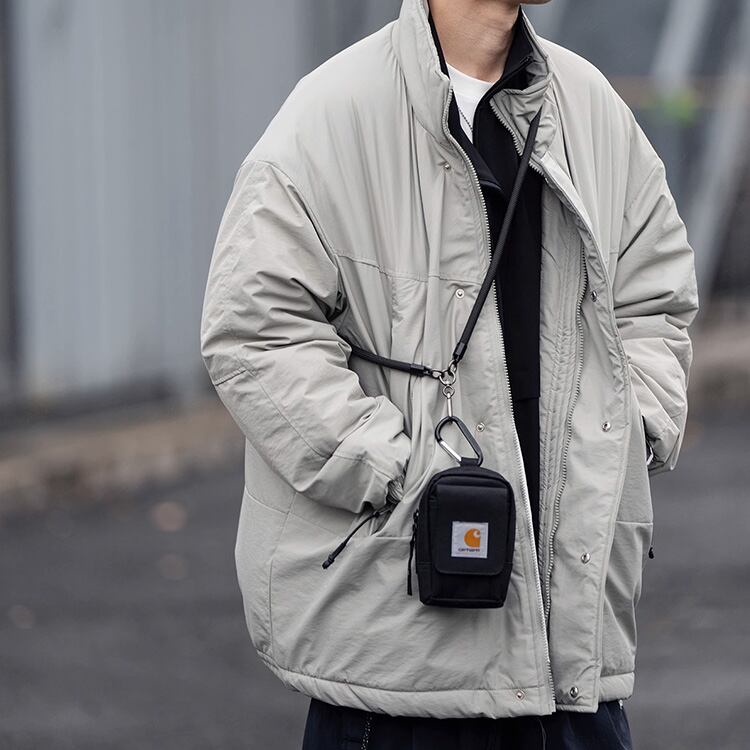 ★STAND-UP COLLAR WORKWEAR COTTON JACKET　　　A0844