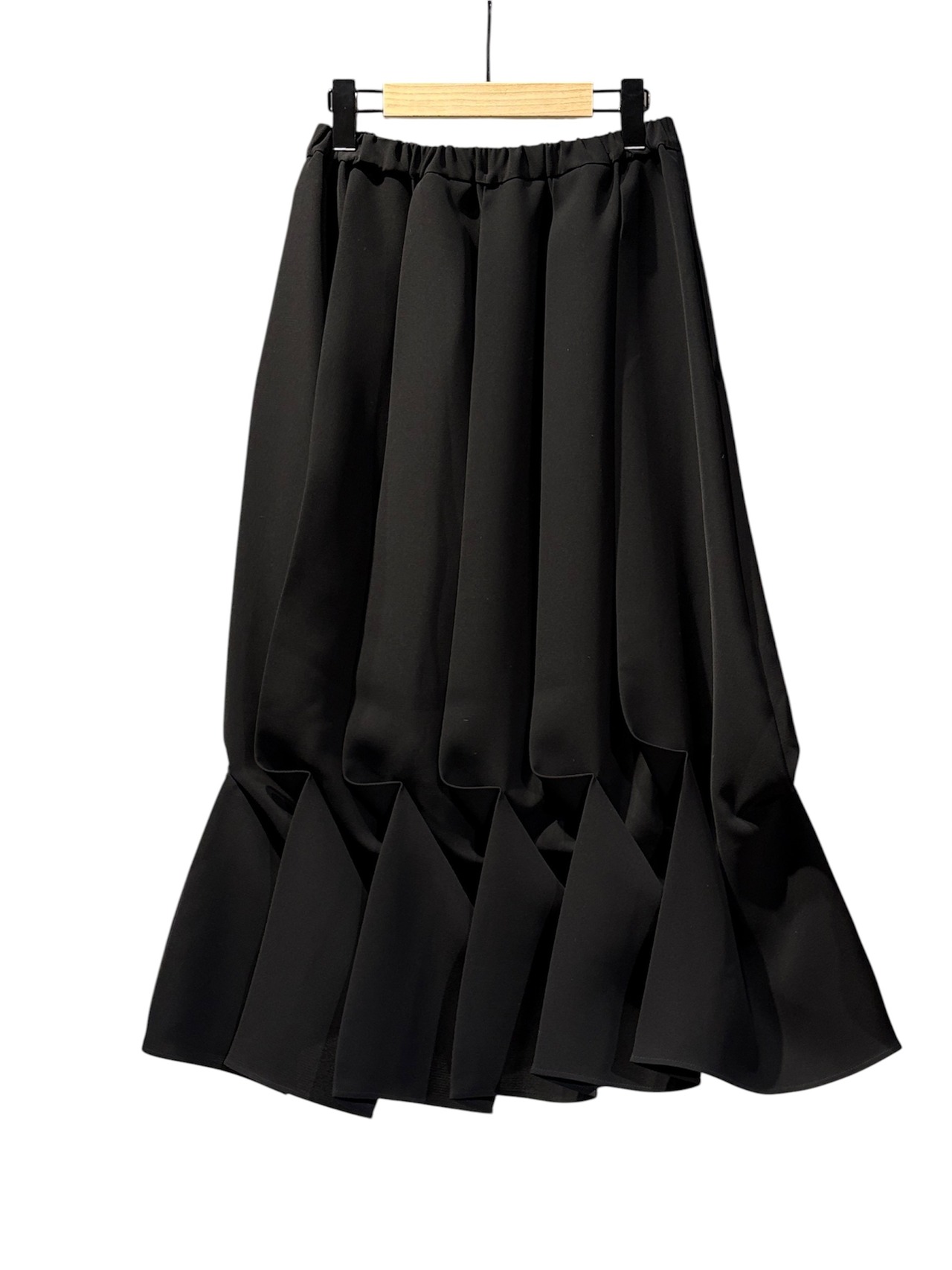 【26AW | WOMEN】ENFOLD エンフォルド / スカート / DRAPE-HEM SKIRT　300JA531-1651 - 2