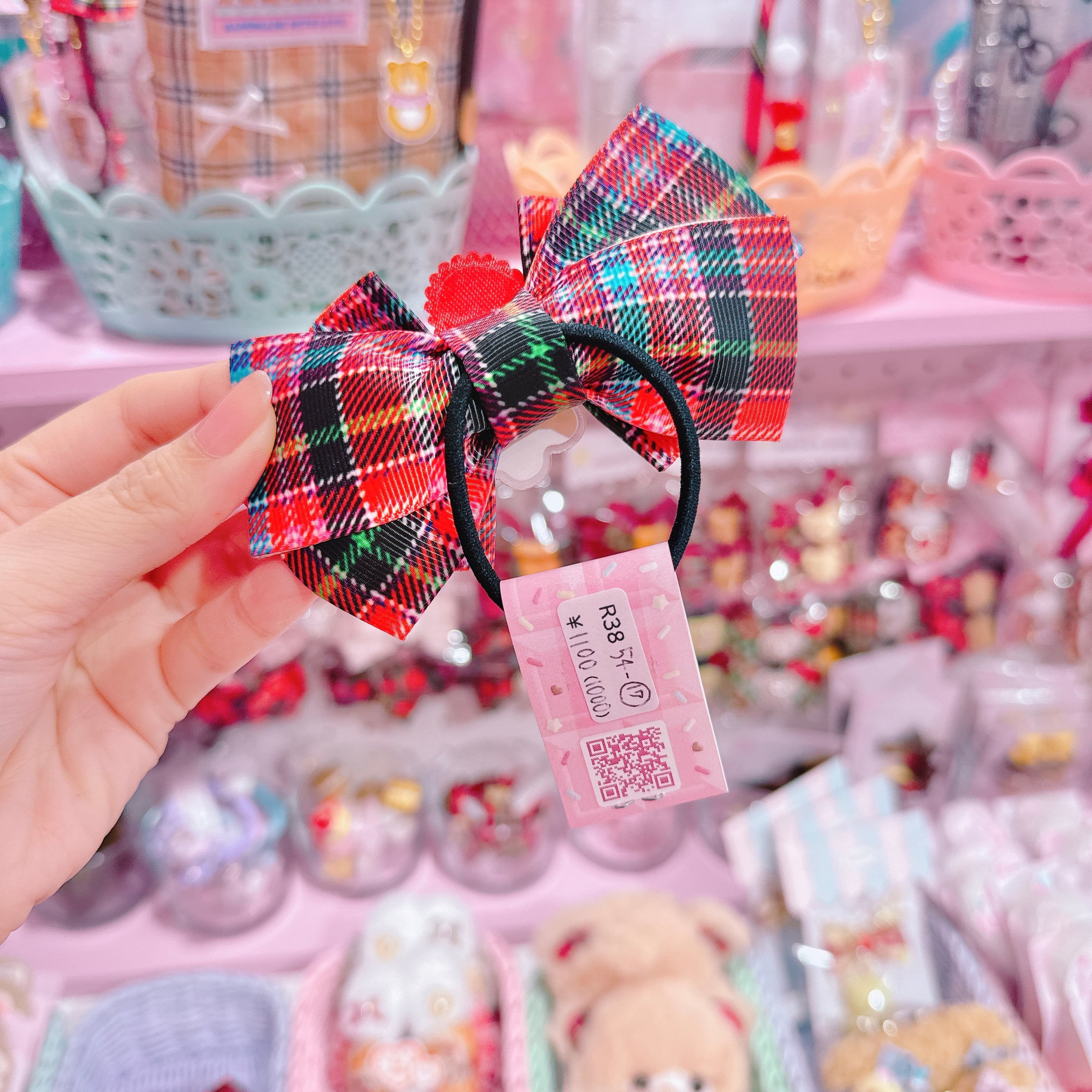 【R38】54-17バタフライヘアゴム