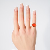 【9号】カーネリアン リング