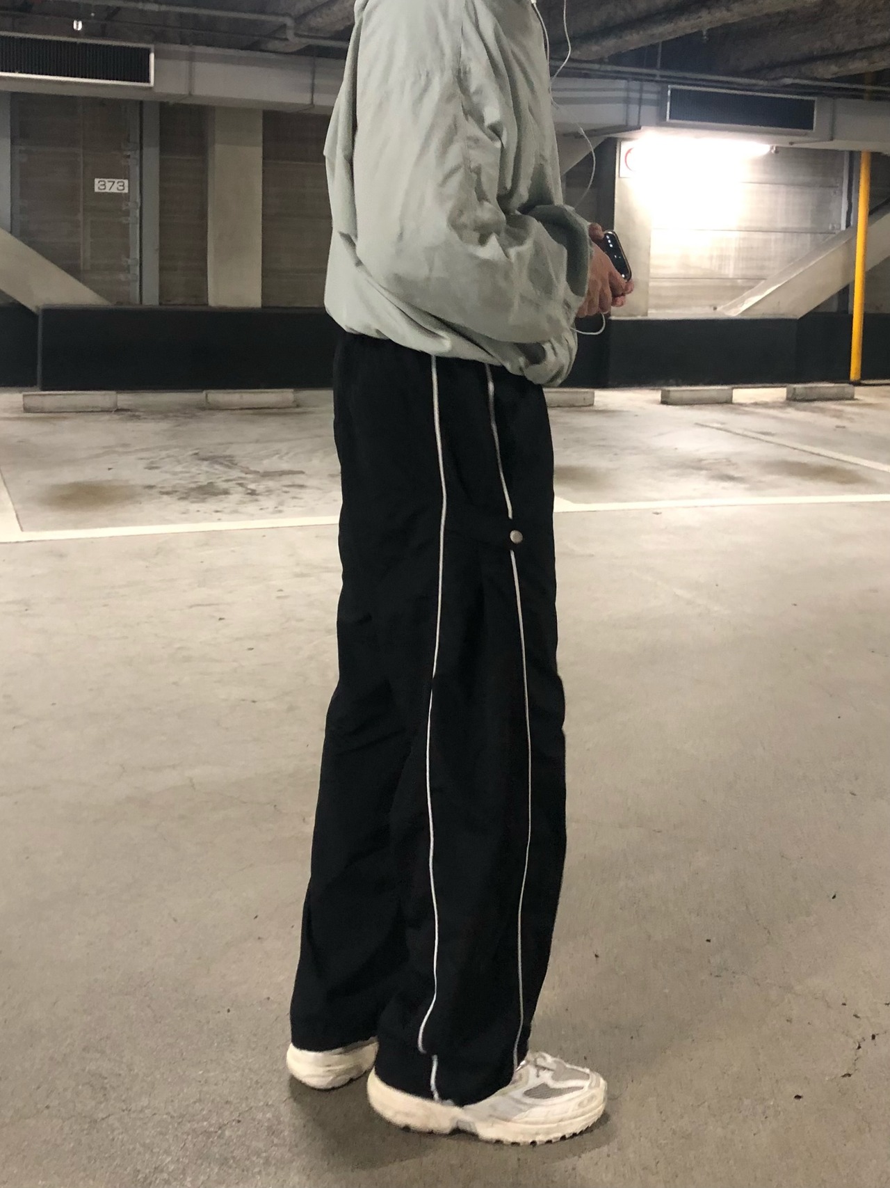 Nylon Snap Patch Lined  Pants (3color) - 7