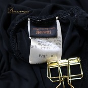 社交ダンス 衣装 トップス ブラック系 チャコット Chacott 黒 無地 シンプル 長袖 レッスン 練習 伸縮 上品 日本製 ストレッチ 絞り オールブラック ダンス衣装 かわいい フリル ブラウス