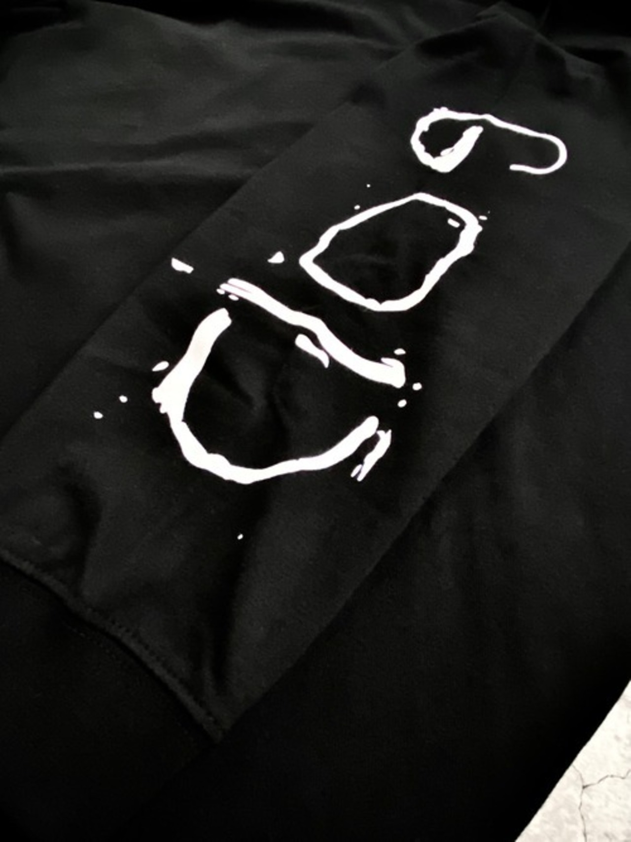 GODSIZE 2025 CLOCK L/S RELAXED FIT TEE [BLACK]