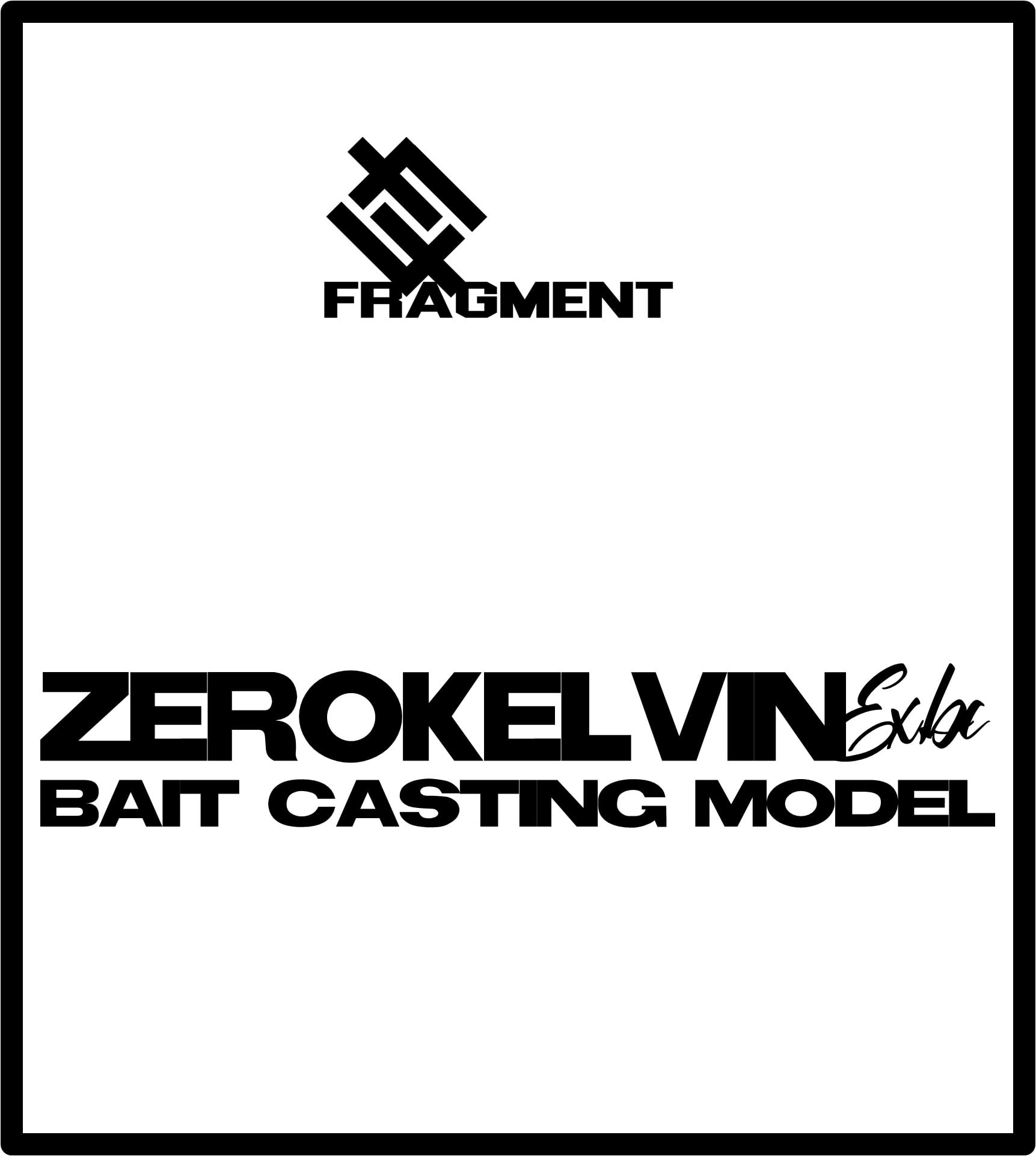 受注可能 ZEROKELVIN EX BC 【Carbon grip】 | FRAGMENT FACTORY