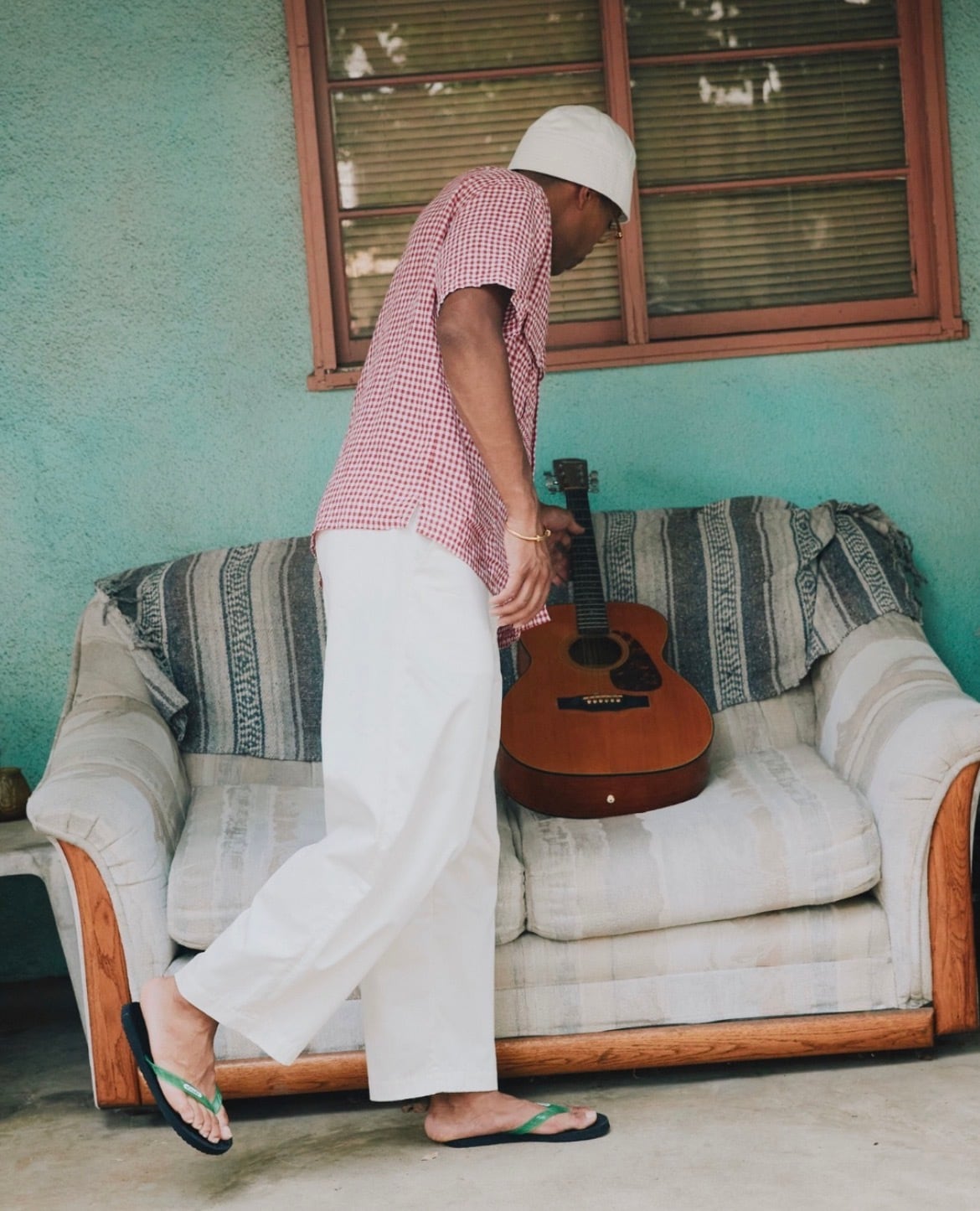 Porter Classic】SUMMER CHINOS GENE KELLY PANTS_WHITE | marfa store